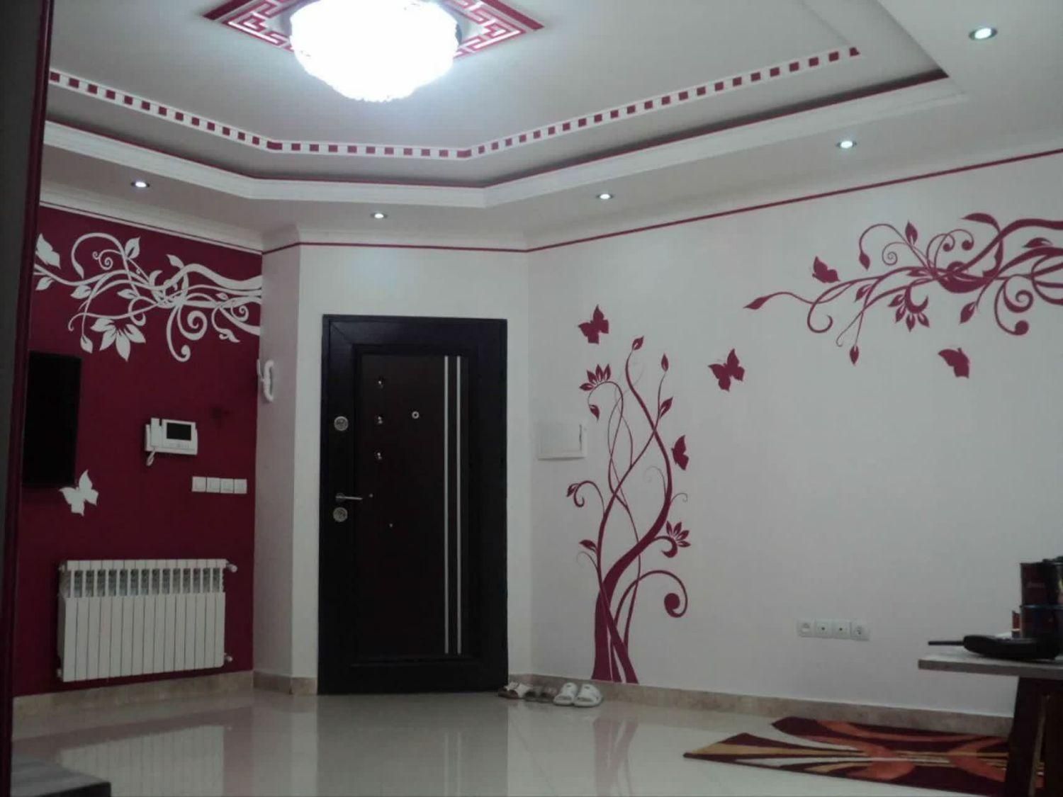 نقاشی ورنگ آمیزی ساختمان|خدمات پیشه و مهارت|شهرکرد, |دیوار