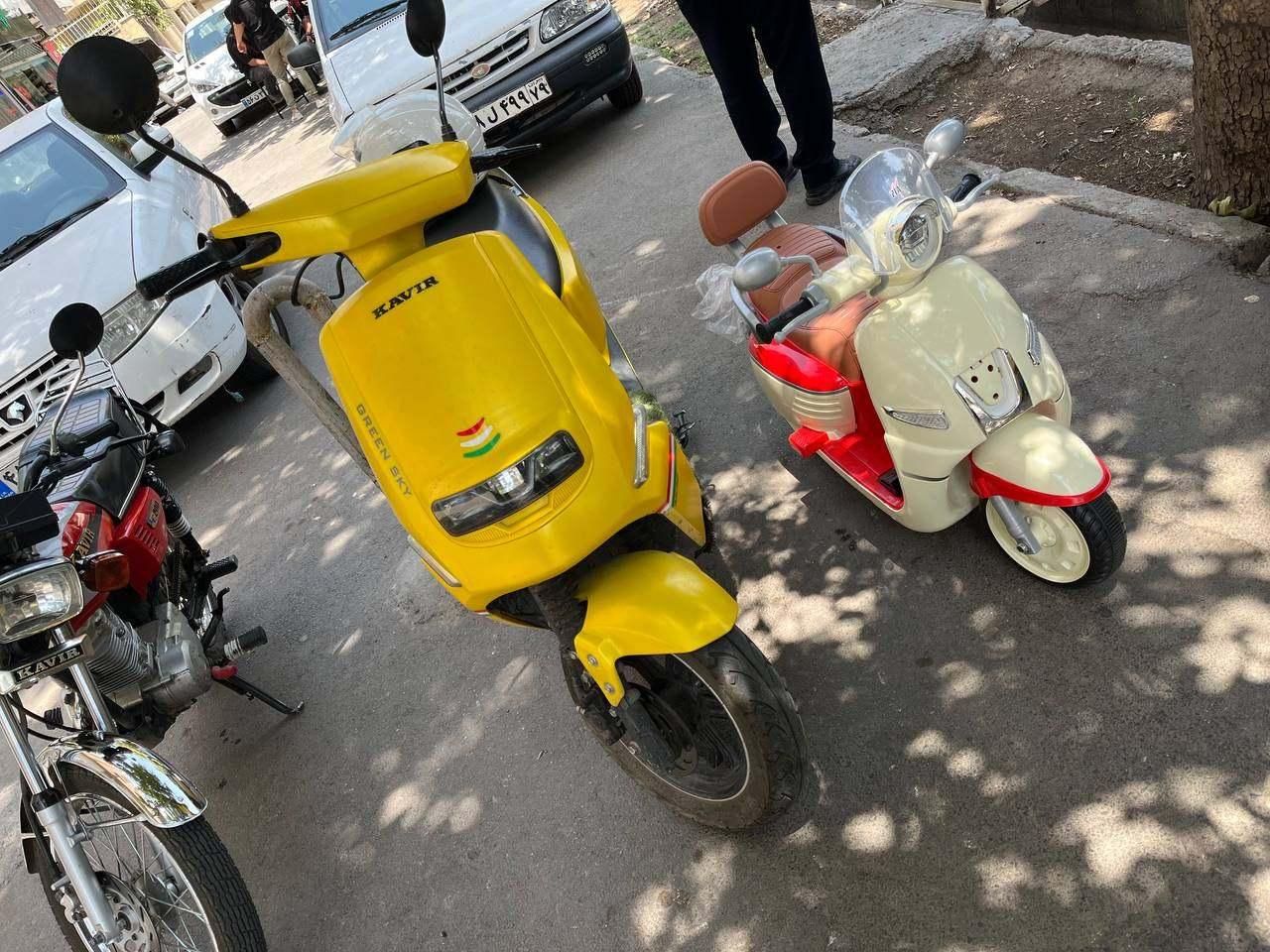 وسپا موتور شارژی کودک|اسباببازی بچه|خرمدره, |دیوار