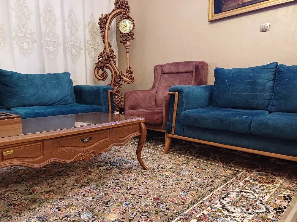 مبل راحتی ۷نفره|مبلمان خانگی و میز عسلی|کرمانشاه, |دیوار