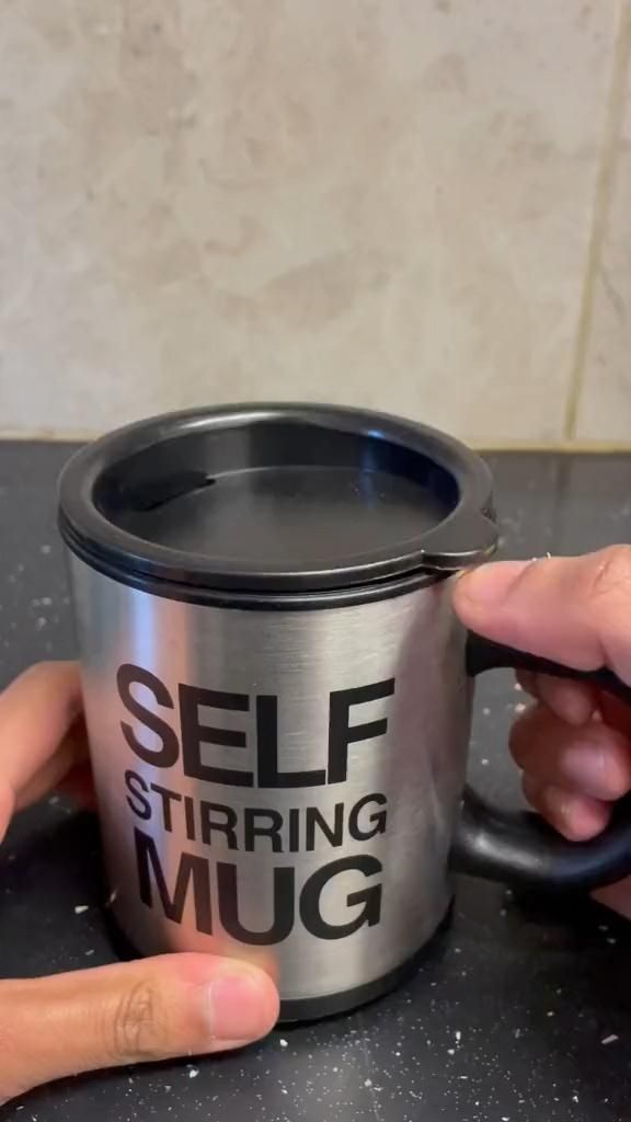 ماگ همزن دار مدل Self Stirring Mug|سماور، چای‌ساز، قهوه‌ساز|تهران, جنت‌آباد شمالی|دیوار