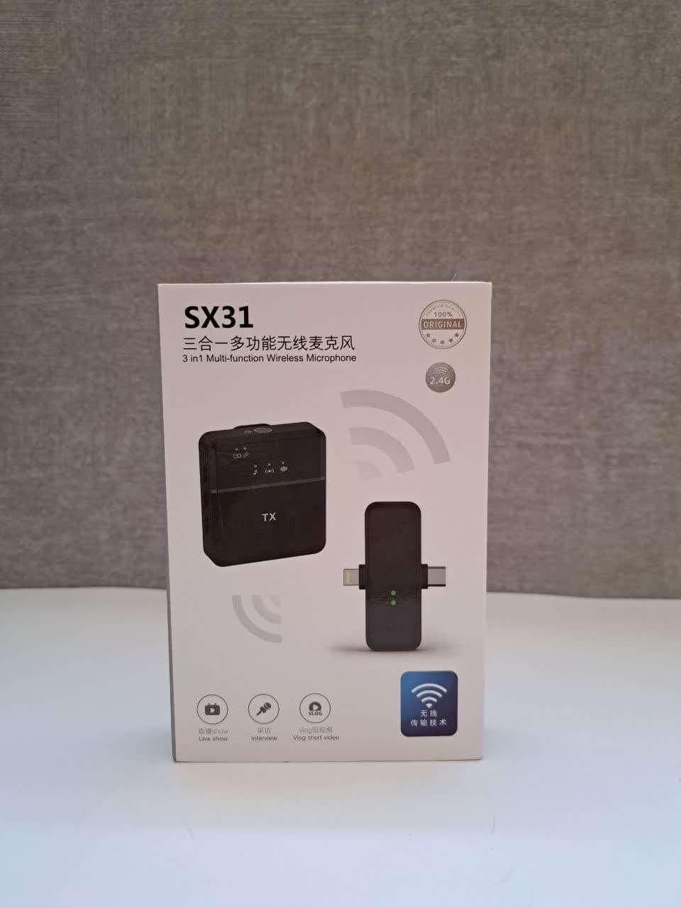 میکروفون یقه ای تک کاربره و دوکاربره sx31|لوازم جانبی موبایل و تبلت|بیرجند, |دیوار