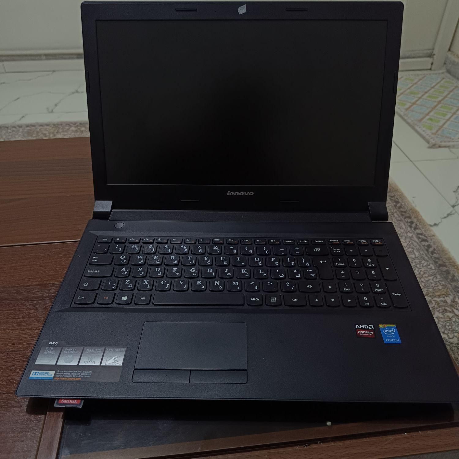 لپتاپ لنوو B50-70  درحدنو با کارتون و شارژر|رایانه همراه|تهران, سلسبیل|دیوار