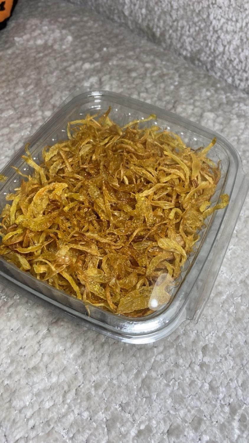 پیاز داغ خانگی ترد و کاغذی|خوردنی و آشامیدنی|یزد, |دیوار