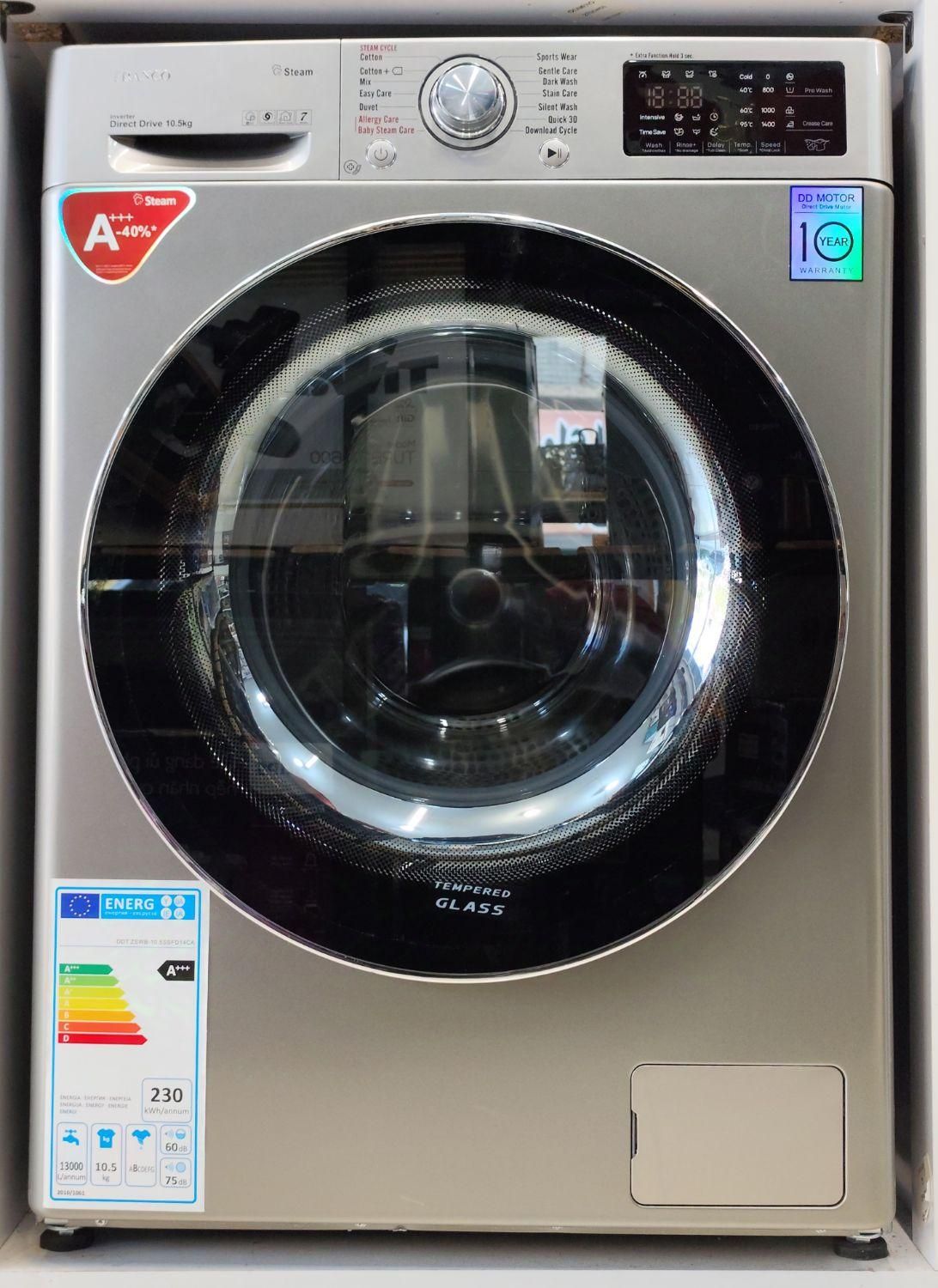 چکی/ماشین لباسشویی اتومات فرانکو طرح الجی/اقساطی|ماشین لباسشویی و خشککن لباس|مشهد, آزادشهر|دیوار