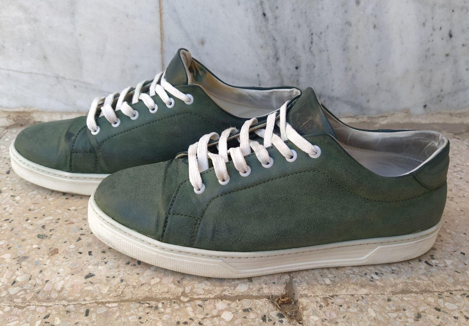 کفش ونس سبز سایز 44 و نیم بوت سایز 43|کیف، کفش، کمربند|بیرجند, |دیوار