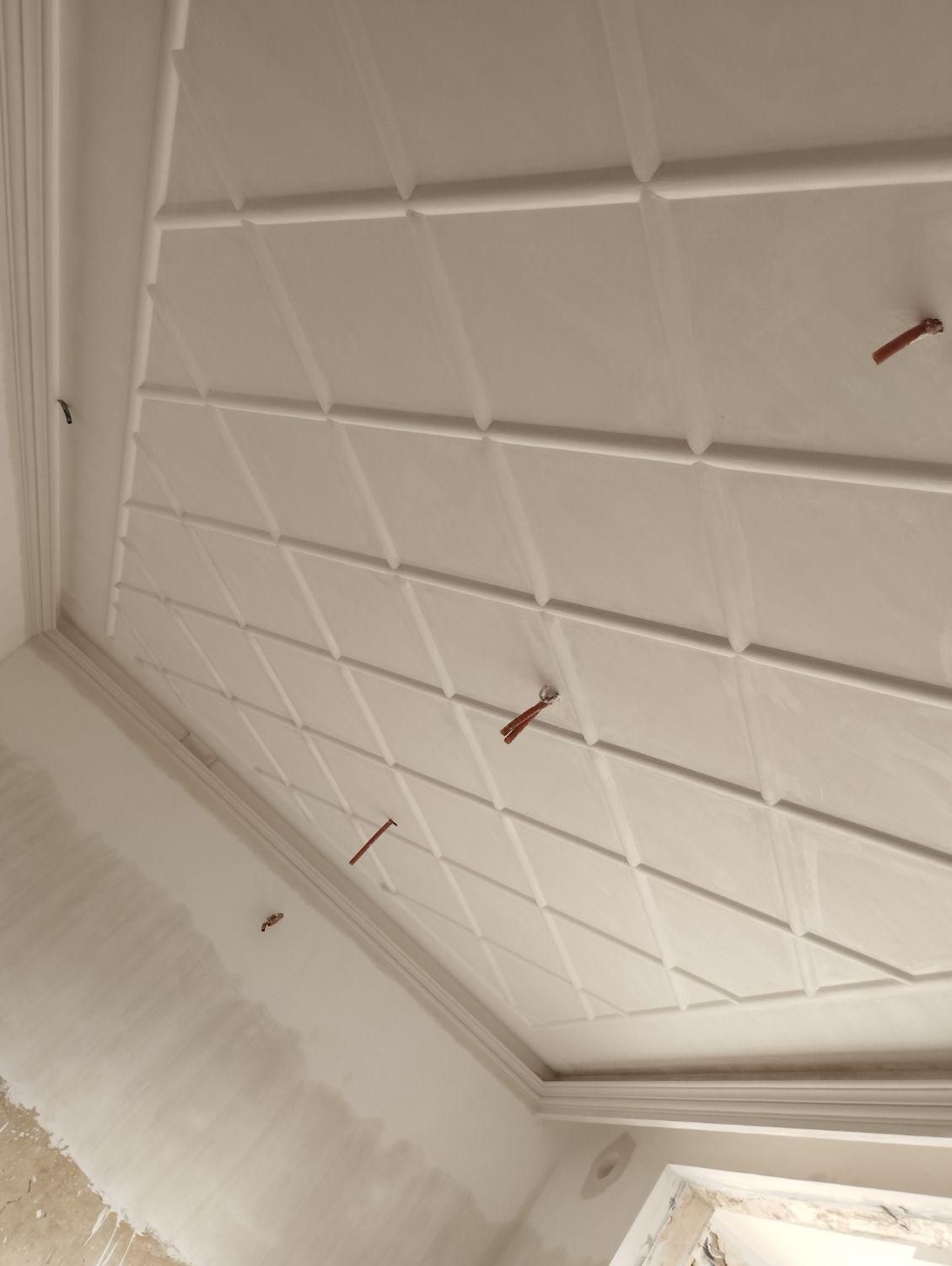 گچکاری ساختمان صفر تا صد تضمینی|خدمات پیشه و مهارت|دلیجان, |دیوار