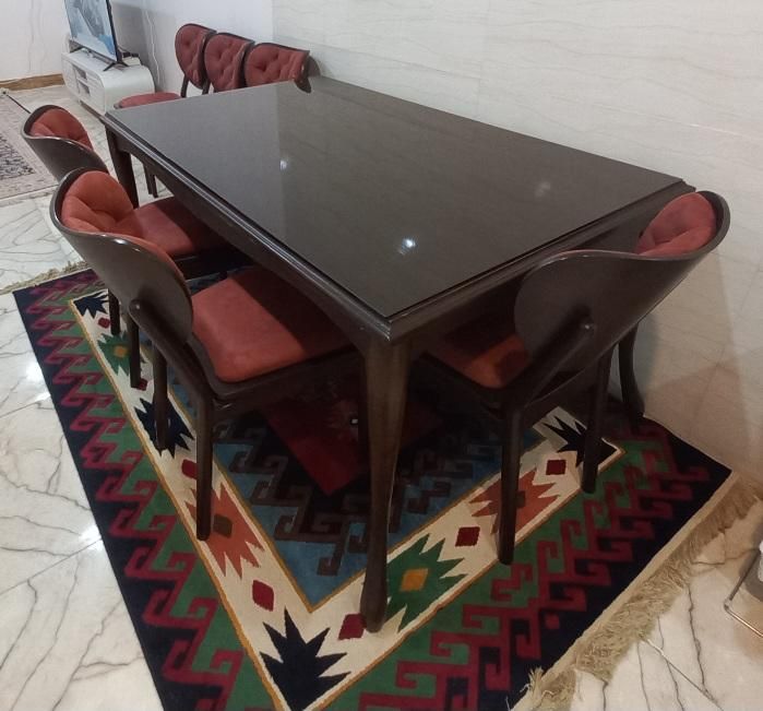 میز ناهار خوری ۶ نفره|میز و صندلی غذاخوری|خرمشهر, |دیوار