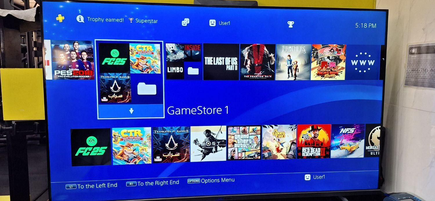 ps4  چهار  دسته  کپی خور فول بازی فن و شارژر|کنسول، بازی ویدئویی و آنلاین|شهرکرد, |دیوار