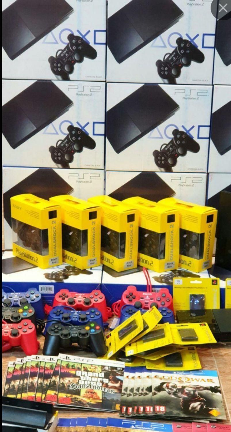 پلی استیشن 2 دوال شوک اصل هوشمندسازی شده ps2|کنسول، بازی ویدئویی و آنلاین|مشهد, شهید معقول|دیوار