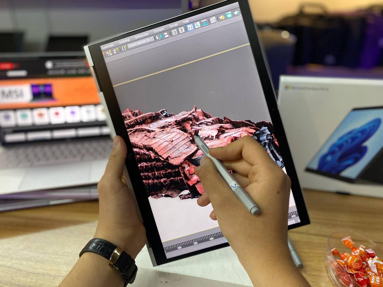لپتاپ فوق حرفه ای لمسی HP Folio 1040 G9|رایانه همراه|قم, عمار یاسر|دیوار