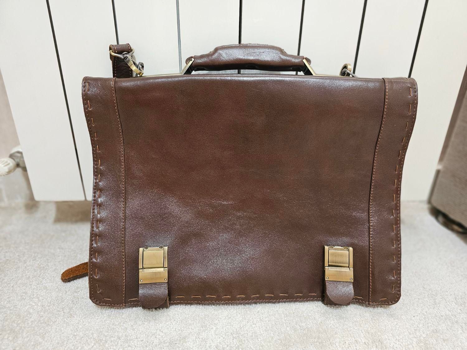 کیف تمام چرم اصل مردانه|کیف، کفش، کمربند|رشت, لاکانی|دیوار