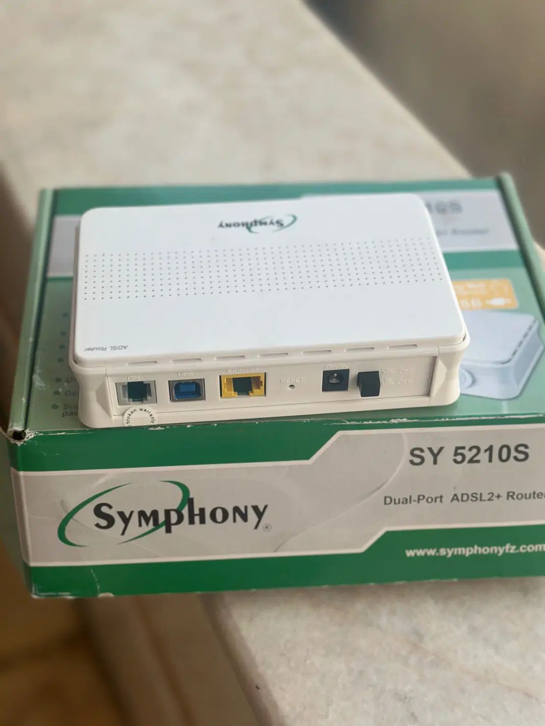 مودم ADSL2+ symphony برند سیمفونی ای دی اس ال|مودم و تجهیزات شبکه|تهران, نیروی هوایی (پیروزی)|دیوار