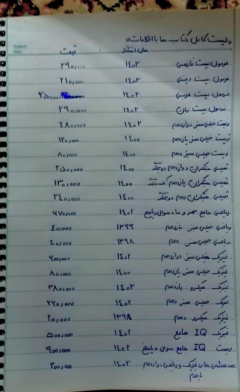 کتاب کنکور و نهایی|کتاب و مجله آموزشی|خمین, |دیوار