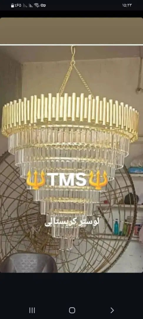 لوستر آویز تالار/اکسسوری خاص/میزشیک/المیرا|عمده‌فروشی|تهران, الهیه|دیوار