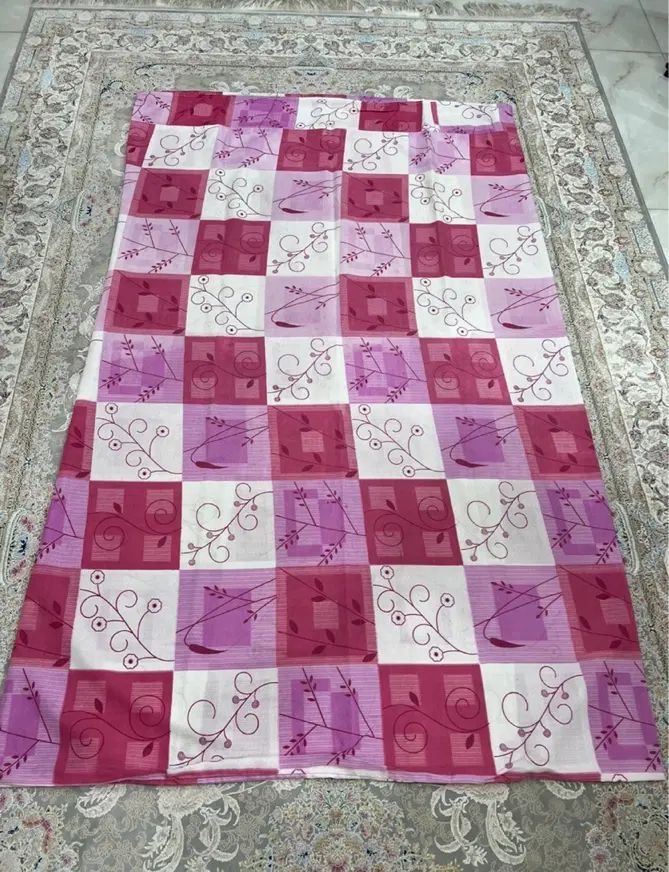 روبالشتی وروتشکی وکوسن وپارچه ساتن پرده ای ورنگی|رختخواب، بالش، پتو|فردیس, منظریه|دیوار