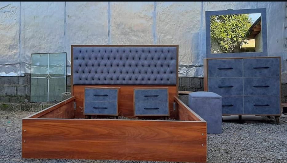 سرویس خواب دو نفره تک نفره ویولت|تخت و سرویس خواب|تبریز, |دیوار