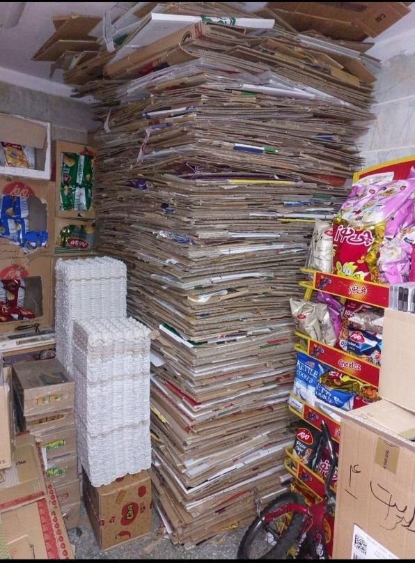 ضایعات کارتن کتاب سبد نایلون پت بطری لاک آهن|عمده‌فروشی|رشت, کوی طالقانی|دیوار