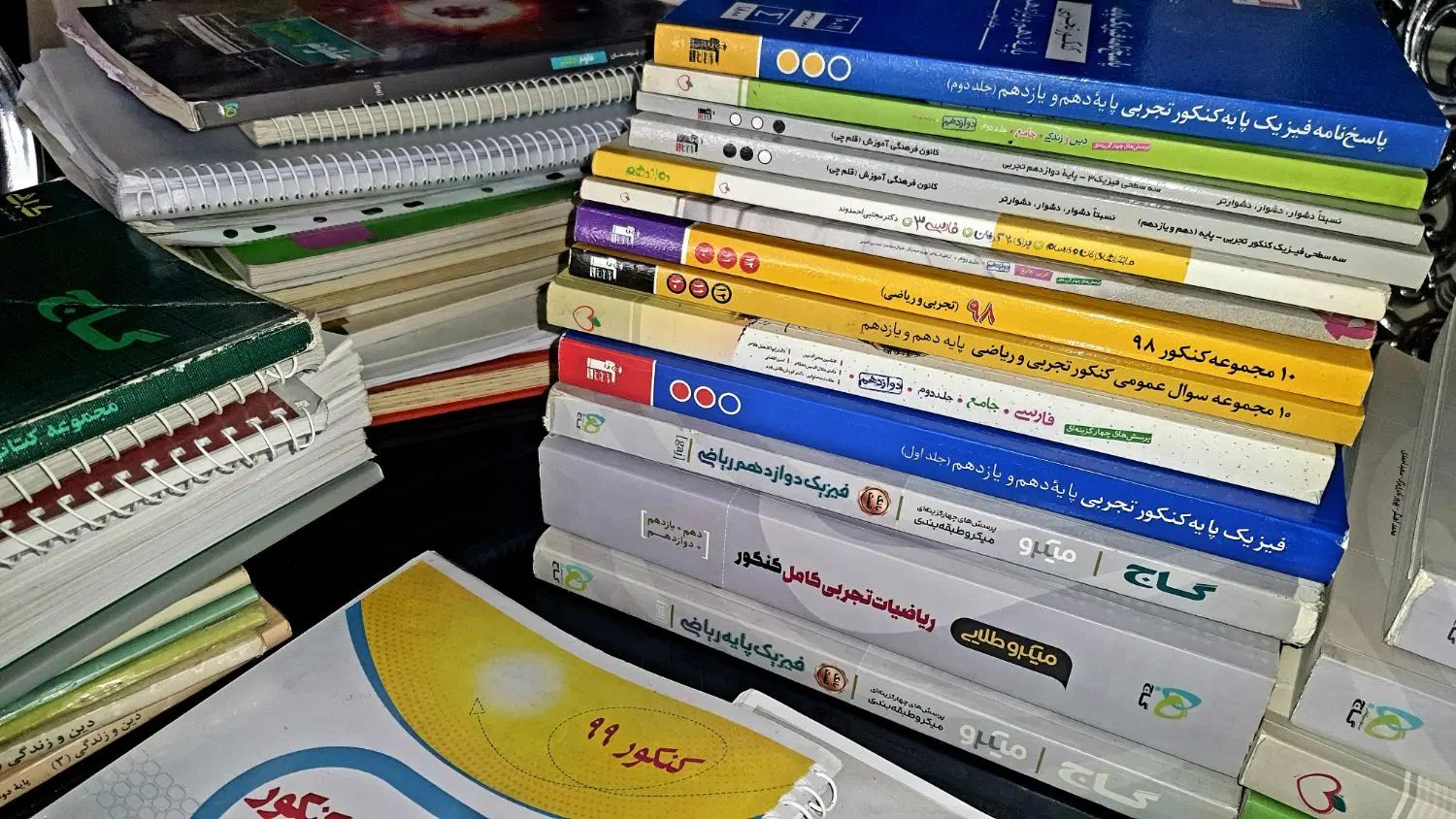کلی کتاب و جزوه های تیز هوشان برای کنکور|کتاب و مجله آموزشی|تهران, شاهین|دیوار