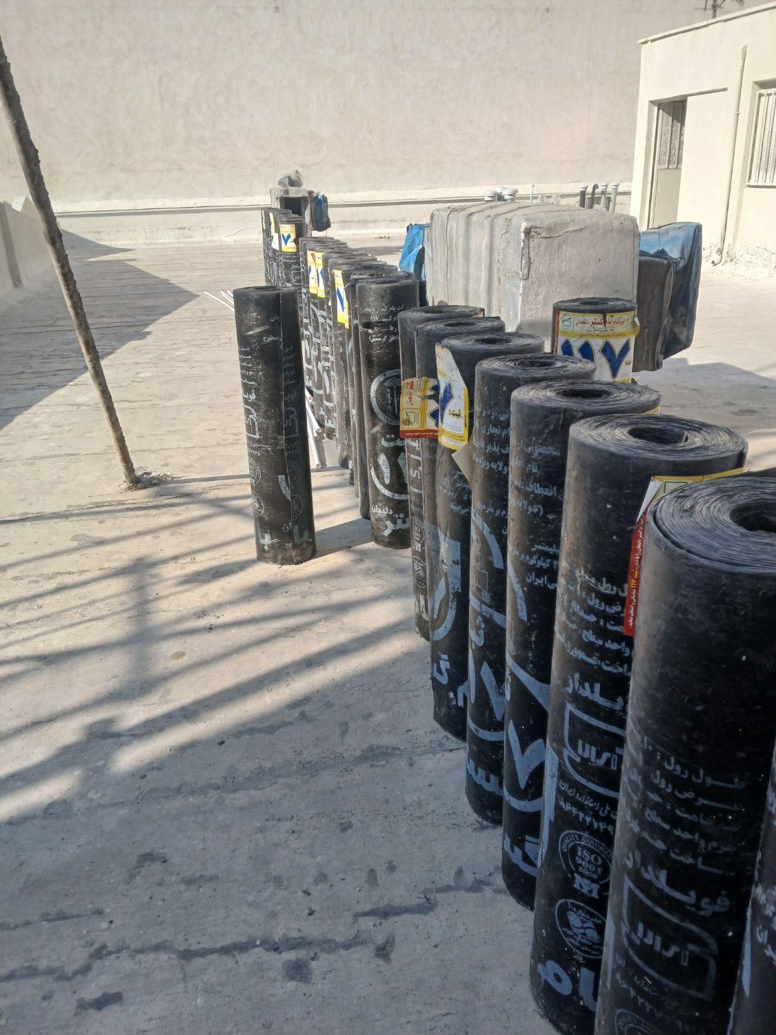 ایزوگام دلیجان درجه یک قیرگونی اسفالت حتی یک متر|خدمات پیشه و مهارت|شهریار, شهریار|دیوار