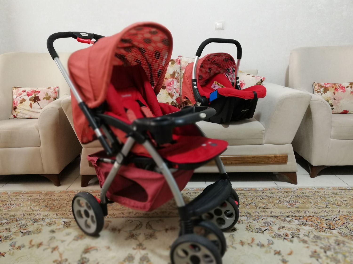 کالسکه وکریر خارجی good baby|کالسکه و لوازم جانبی|شیراز, میانرود|دیوار