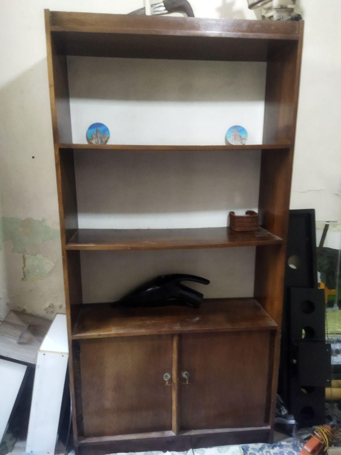 کتابخانه|کتابخانه، شلف، قفسه‌های دیواری|تهران, استاد معین|دیوار