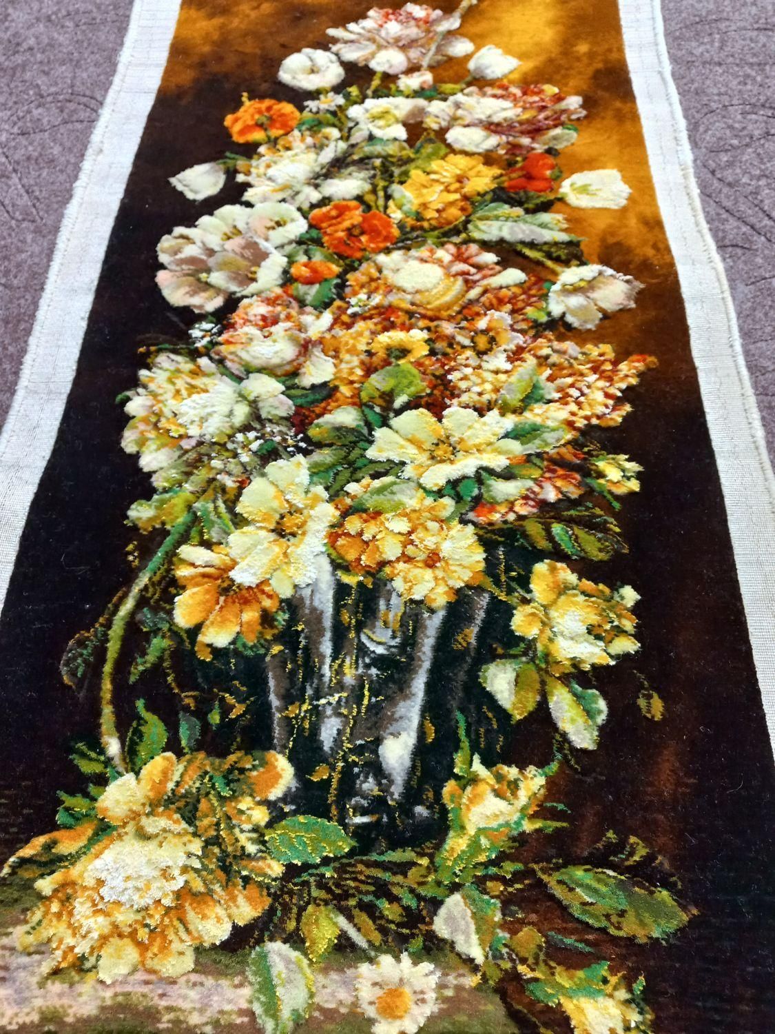 دو عدد تابلو فرش دستبافت چله ابریشم برجسته نفیس|تابلو فرش|تهران, زعفرانیه|دیوار