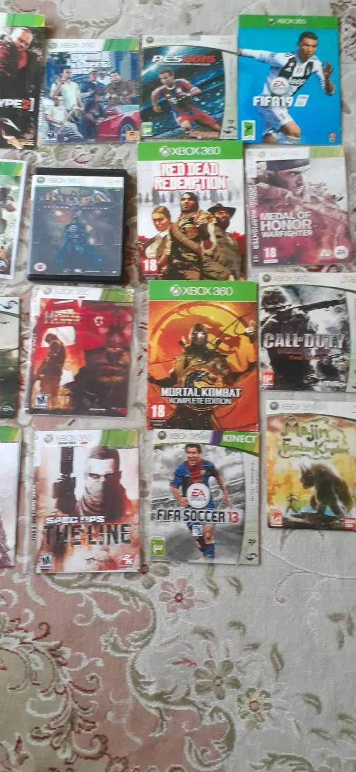 تعداد ۲۰عدد بازی در حد با جلد xbox360|کنسول، بازی ویدئویی و آنلاین|تهران, شهرک پردیسان|دیوار