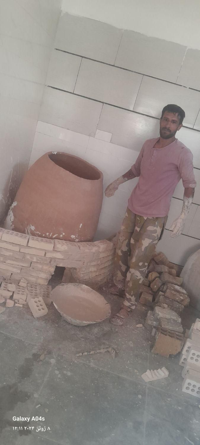 ساخت تنور گلی ثابت و متحرک تضمینی|اجاق گاز و لوازم برقی پختوپز|قوچان, |دیوار