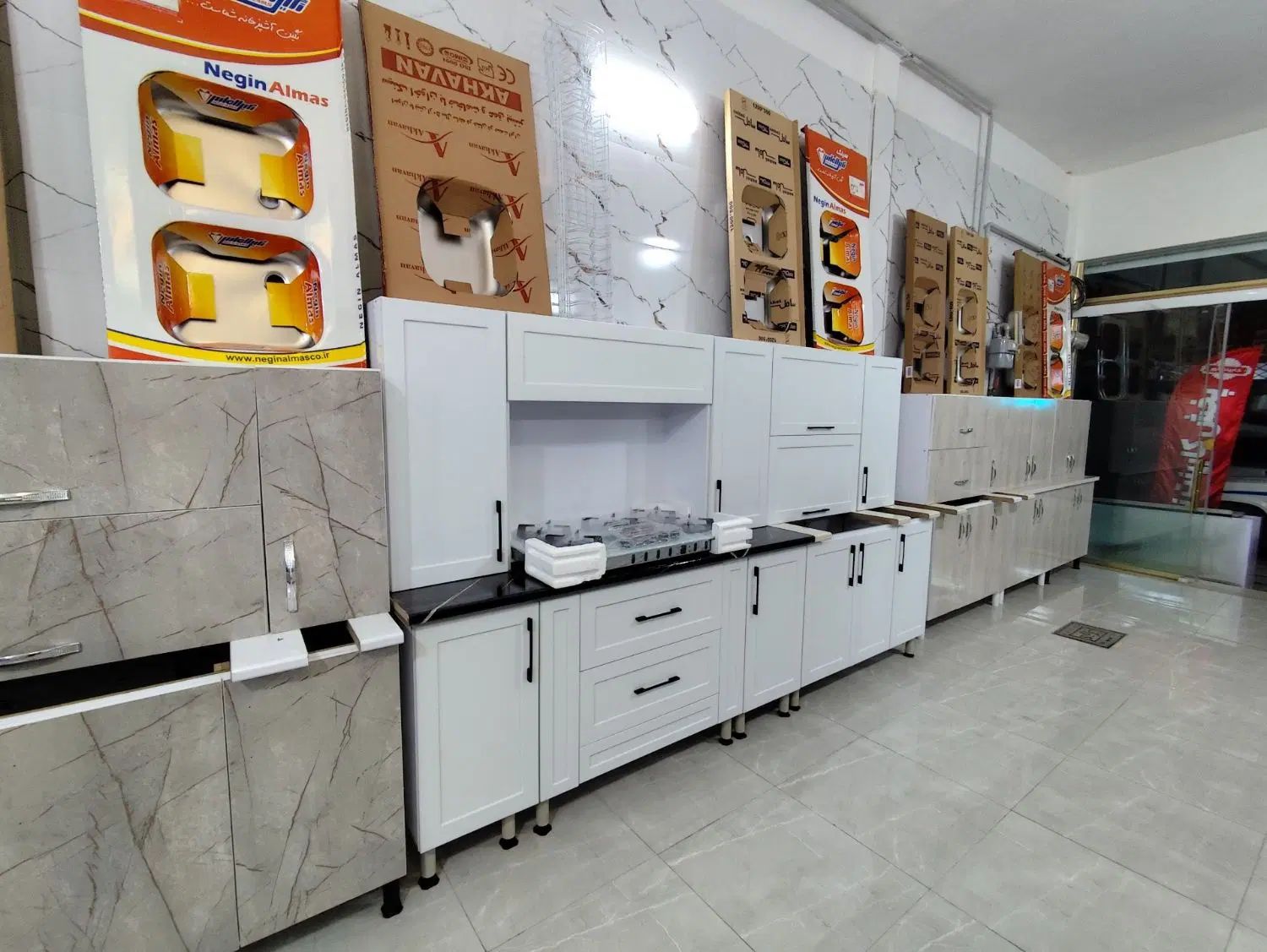 تولید کننده کابینت آماده ممبران نعوکلاسیک|مصالح و تجهیزات ساختمان|کرج, جهان‌شهر|دیوار