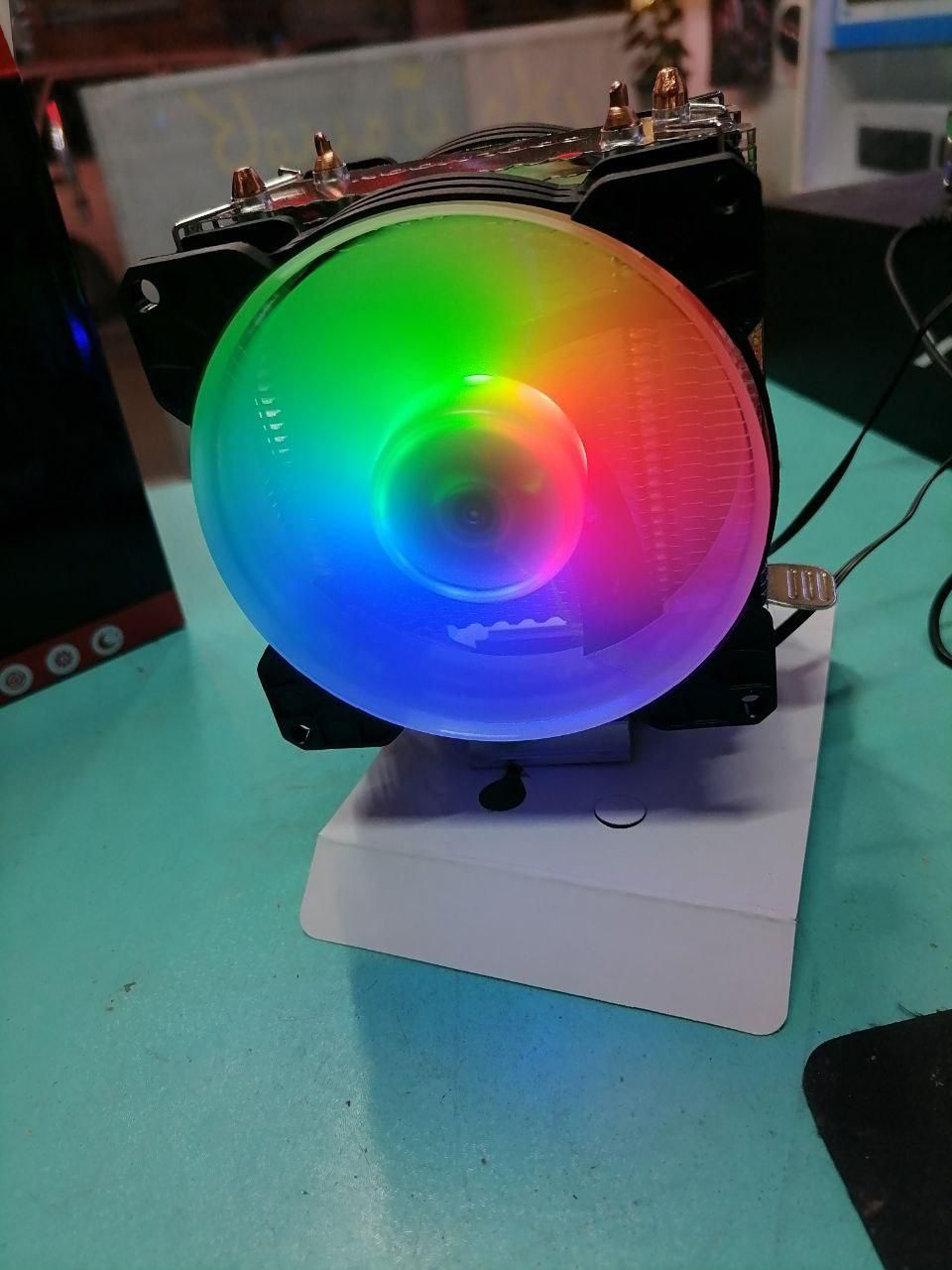 فن RGB مناسب برای تمامی مادربردها|قطعات و لوازم جانبی رایانه|مشهد, رده|دیوار