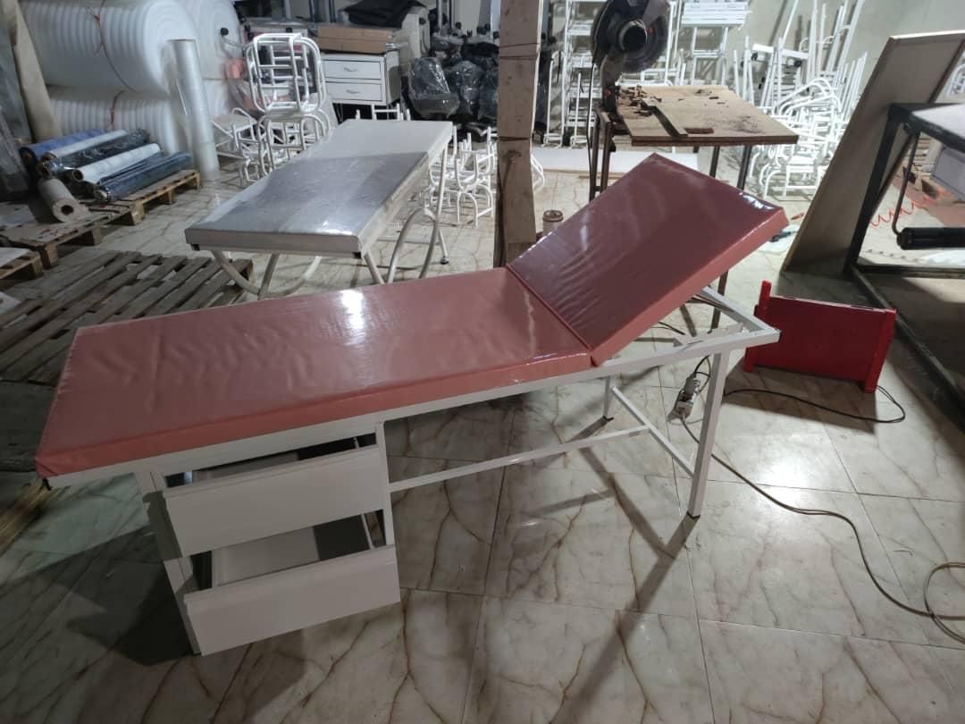 تخت معاینه تزریقات فشیال ترالی اورژانس بیمارستان|آرایشی، بهداشتی، درمانی|زنجان, |دیوار