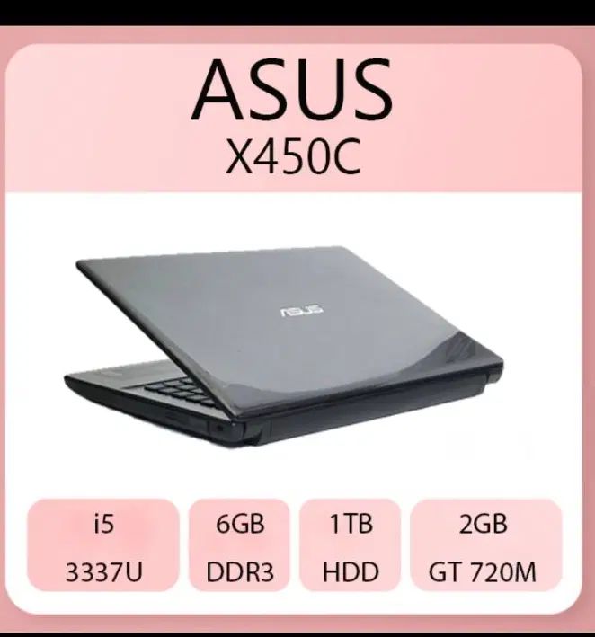 لب تاب asusمدل x450c|رایانه همراه|تهران, شوش (باغ آذری)|دیوار