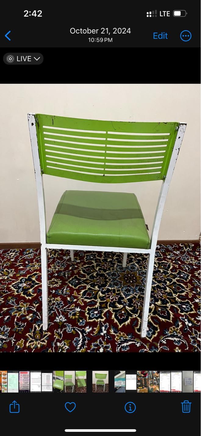 صندلی رستورانی جهان تاب|کافی‌شاپ و رستوران|تهران, دربند|دیوار
