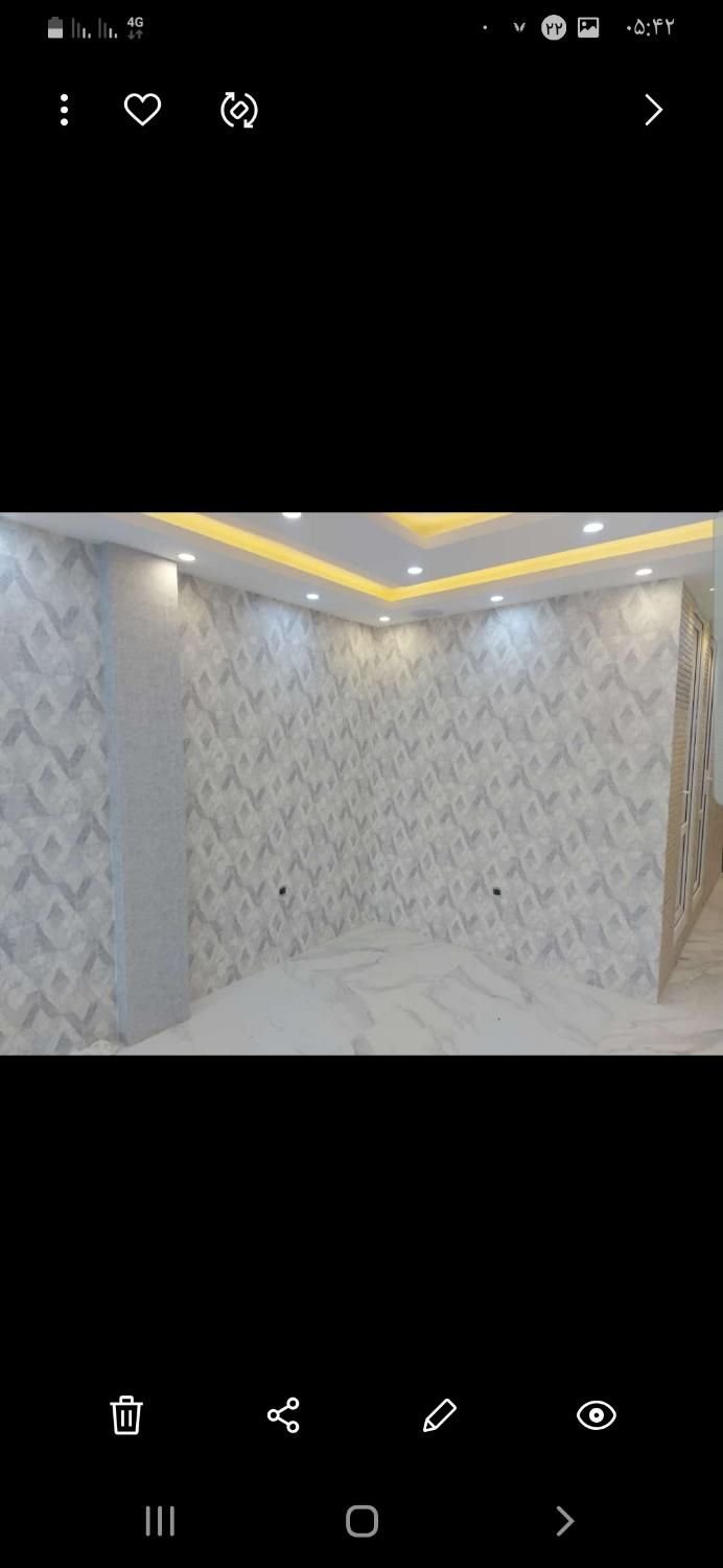 نصاب کاغذ دیواری و پوستر3D پرده کاغذدیواری رولی۱۲۰|خدمات پیشه و مهارت|اهواز, پادادشهر|دیوار