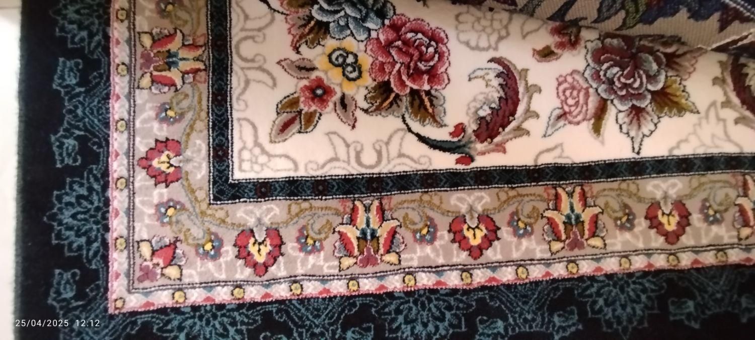 دوتا فرش 12متری700شانه2550تراکم جنس اصلی اکرولیک|فرش|نهاوند, |دیوار