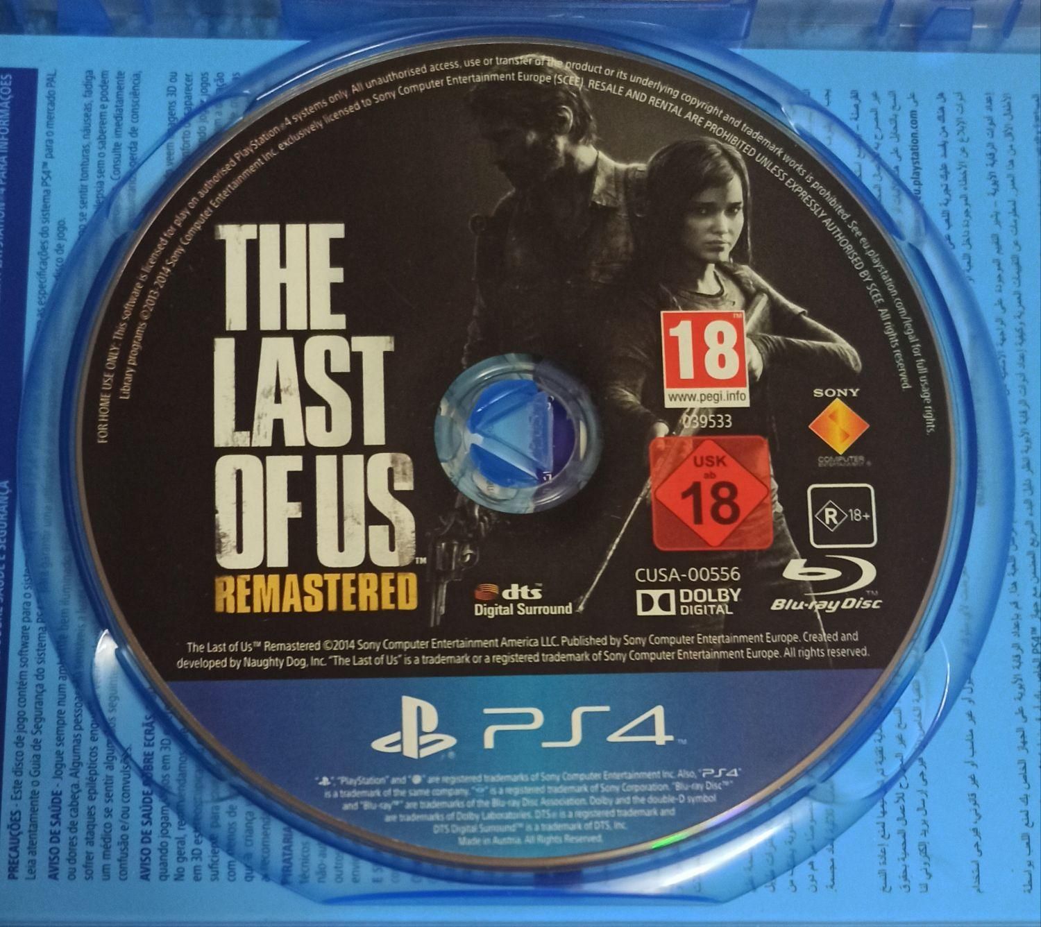 سی دی the last of us  برای ps4|کنسول، بازی ویدئویی و آنلاین|قائم‌شهر, |دیوار