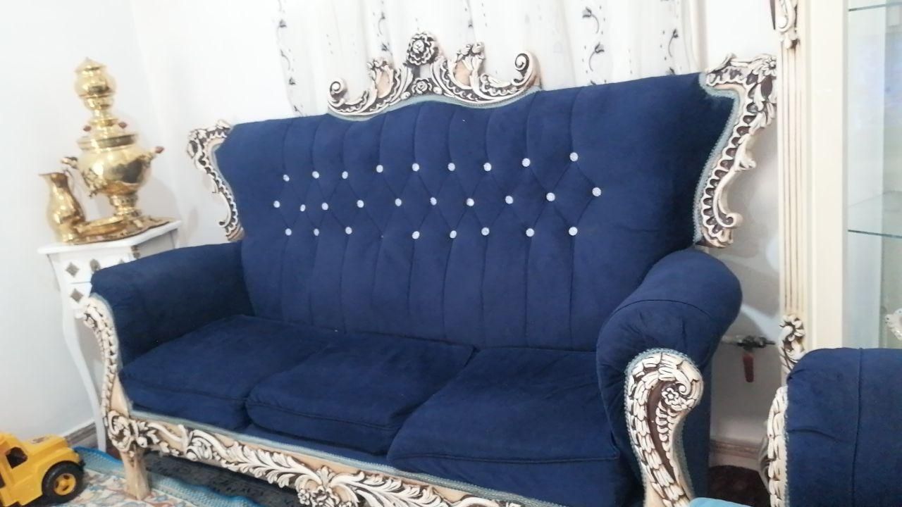 مبل هفت نفره|مبلمان خانگی و میز عسلی|تاکستان, |دیوار