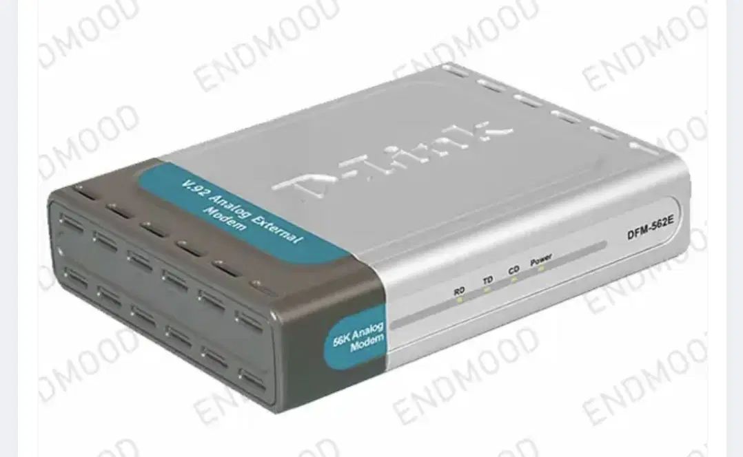 مودم دیال آپ اکسترنال با پورت  D-link DFM-562E|مودم و تجهیزات شبکه|اصفهان, شفق|دیوار
