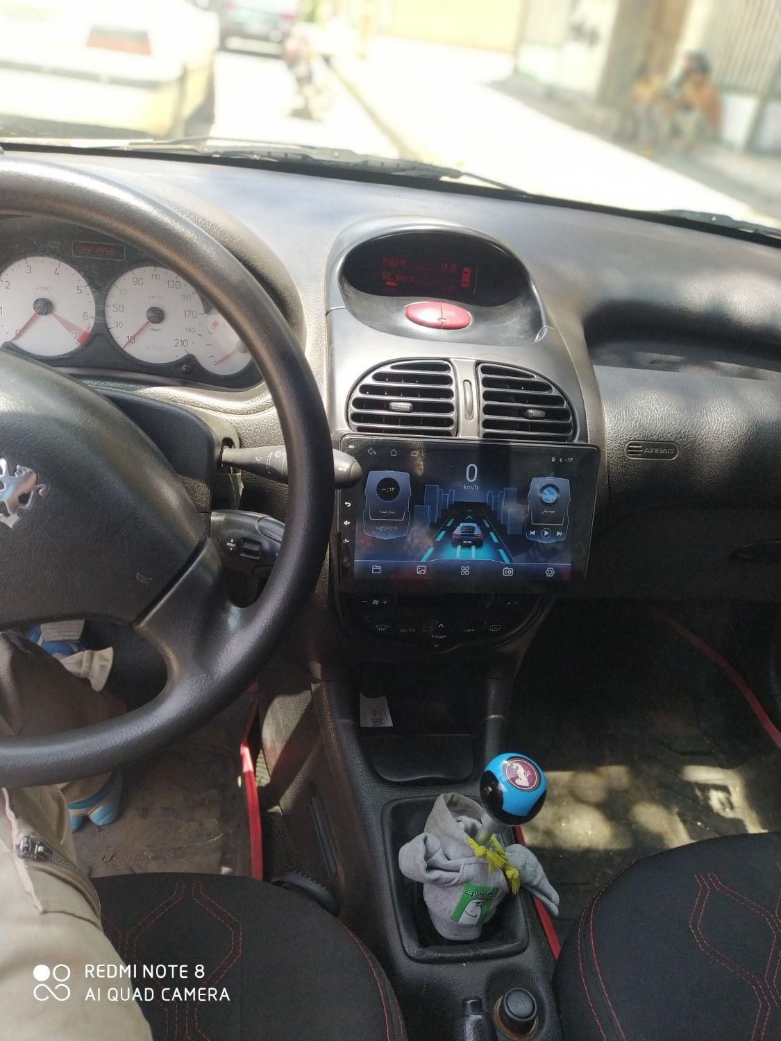 پژو 206 SD V8، مدل ۱۳۹۵|خودرو سواری و وانت|ازنا, |دیوار