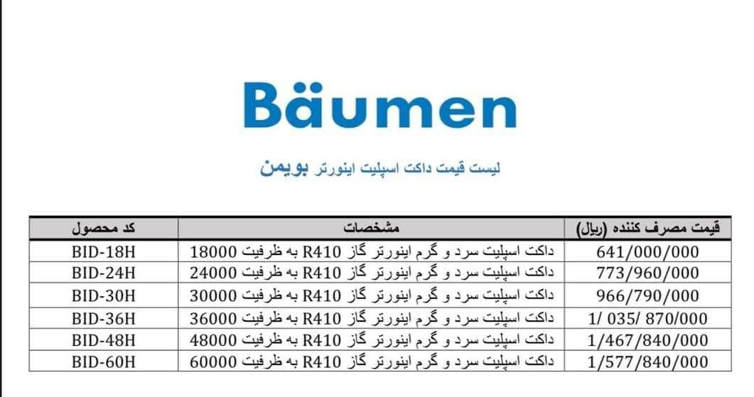 فروش داکت اسپیلت بویمن|کولر گازی و فن‌کوئل|اصفهان, احمدآباد|دیوار