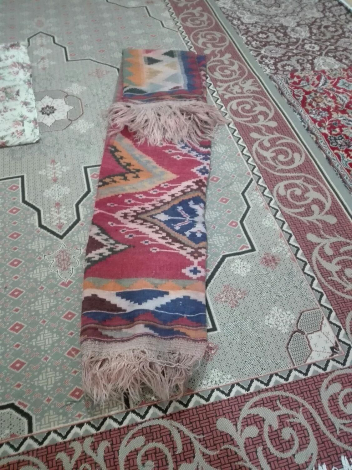 گلیم 2در2دست باف|گلیم، جاجیم، گبه|کرمان, |دیوار