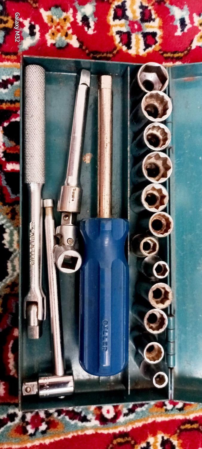 جعبه بکس ۱۸ پارچه GILLER امریکائی|ابزارآلات|تهران, فلسطین (میدان انقلاب)|دیوار