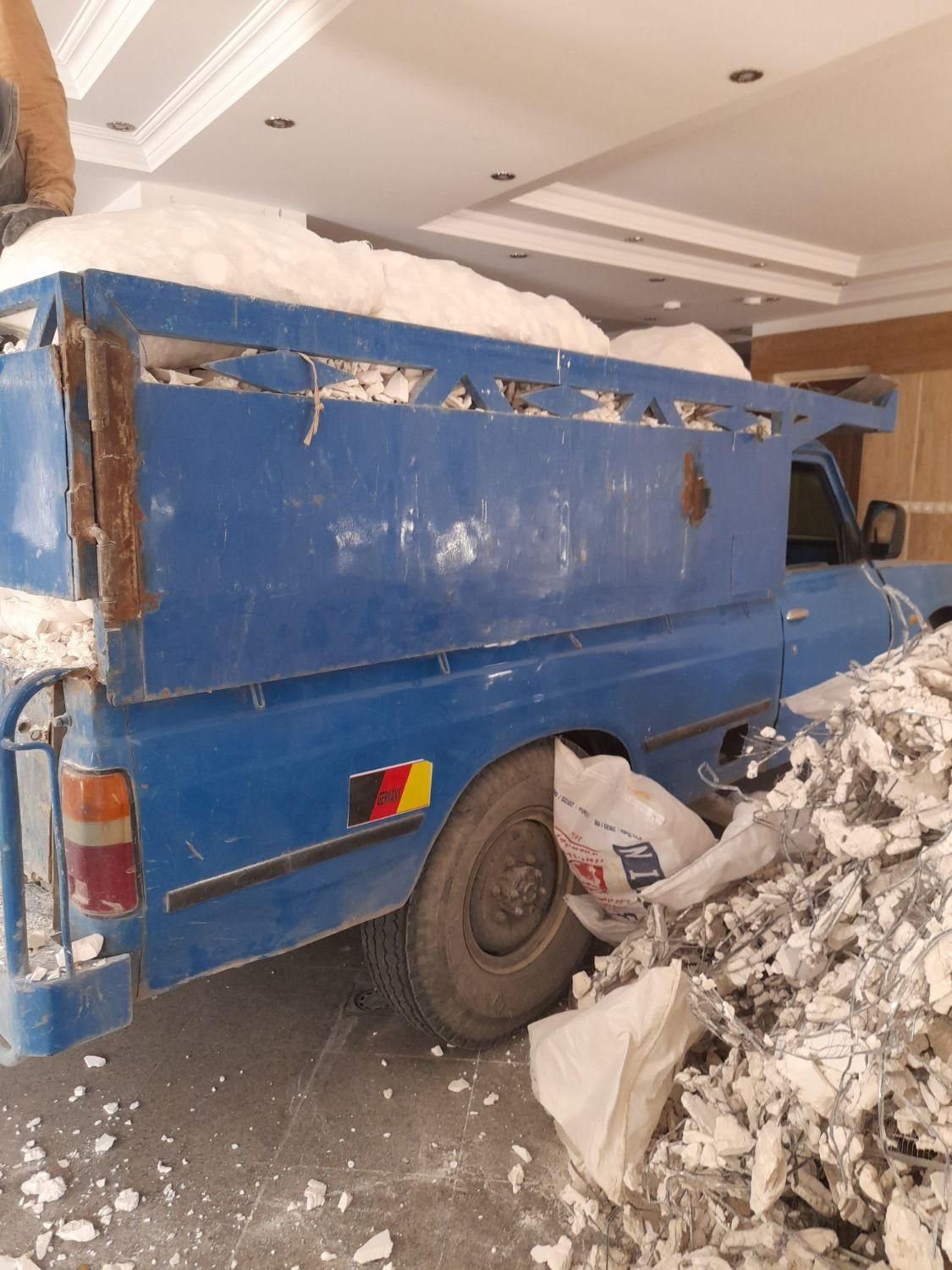 حمل نخاله با خاور کمپرسی  بابکت غرب تهران|خدمات حمل و نقل|قدس, شهر‌قدس|دیوار