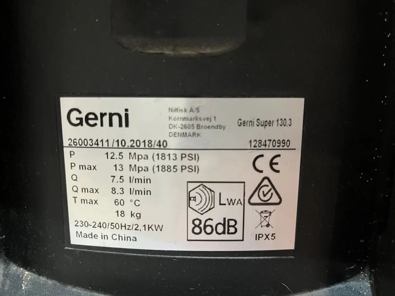 کارواش قوی مدل Gerni super 130.3|ماشین‌آلات صنعتی|تهران, فاطمی|دیوار