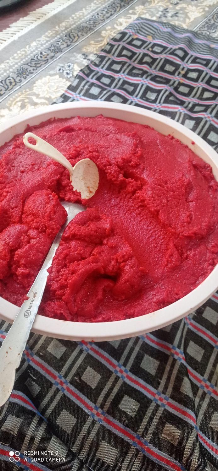 رب گوجه درجه یک،تازه بسیارقرمزوخوشرنگ وسفت|خوردنی و آشامیدنی|شیراز, دارالرحمه|دیوار