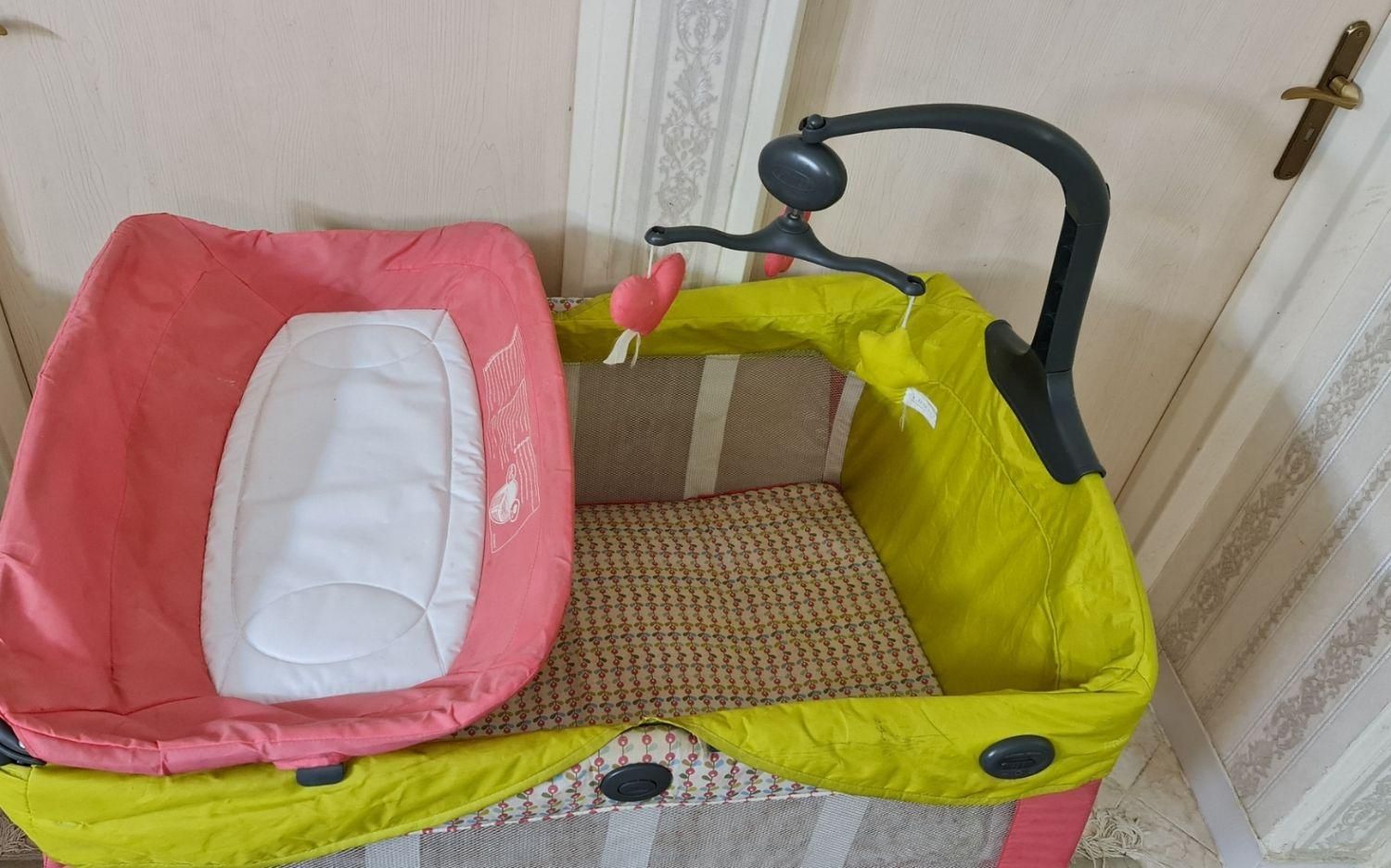 تخت پارک کودک  GRACO مدل Contour Vibe|تخت و صندلی بچه|تهران, جنت‌آباد مرکزی|دیوار