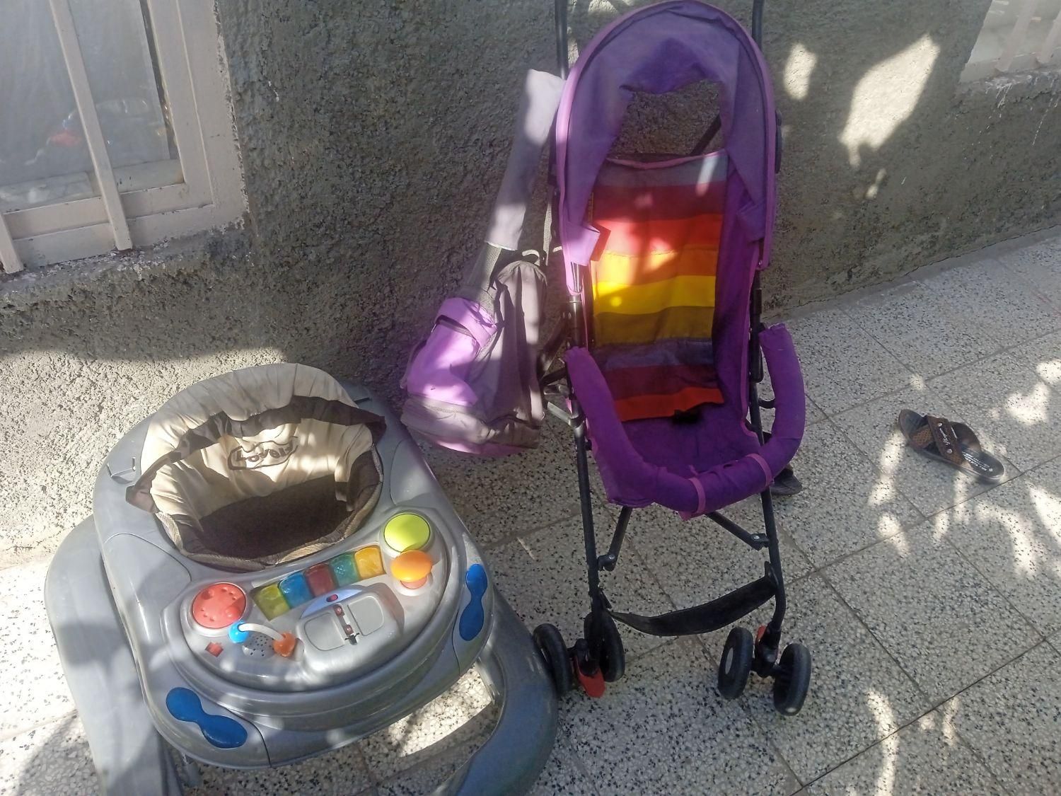 کالسکه روروک تمیزدوتا باهم ۱میلیون|کالسکه و لوازم جانبی|چناران, |دیوار