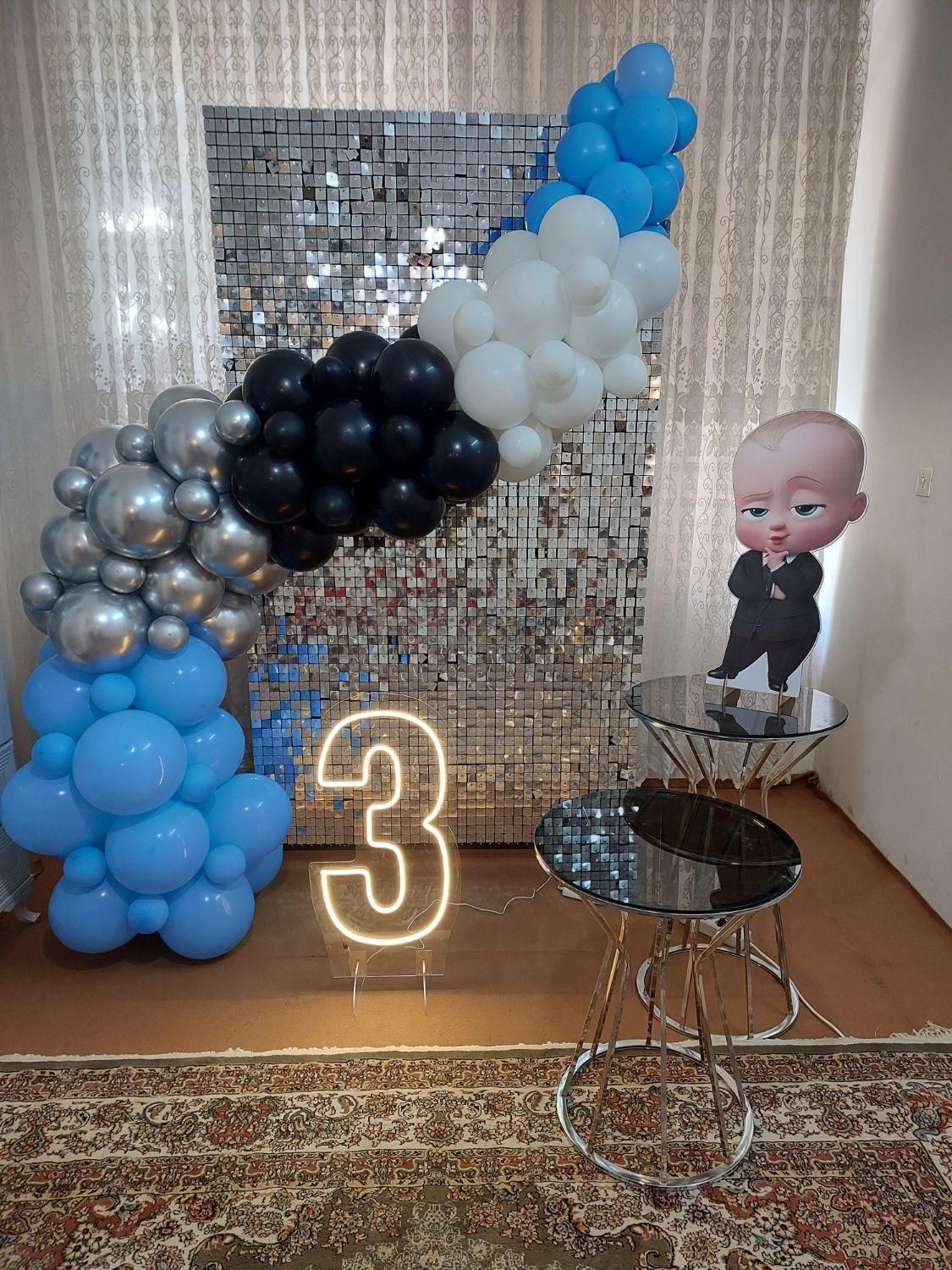 بادکنک آرایی - تم تولد -تشریفات|خدمات پذیرایی، مراسم|زنجان, |دیوار