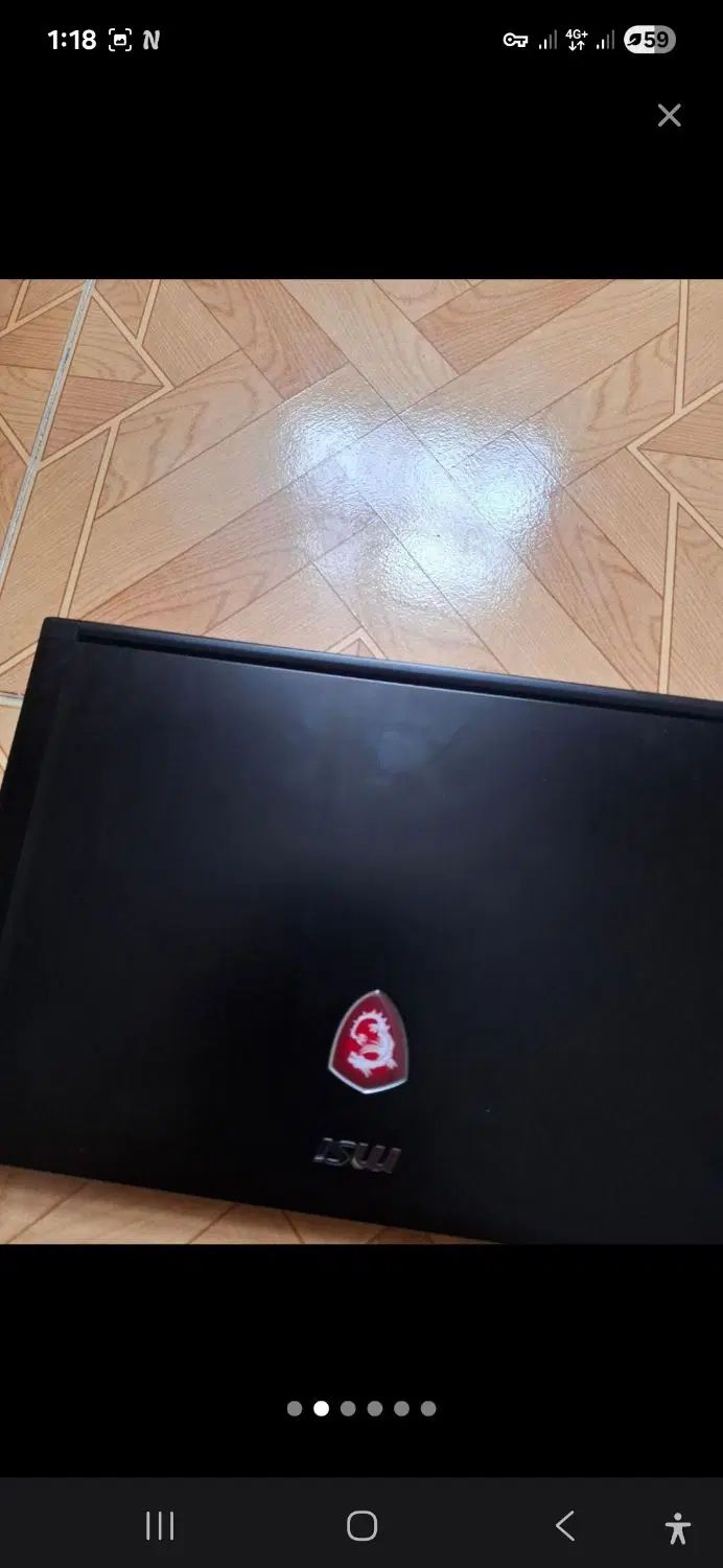 لپتاپ msi gs63|رایانه همراه|رشت, پل تالشان|دیوار