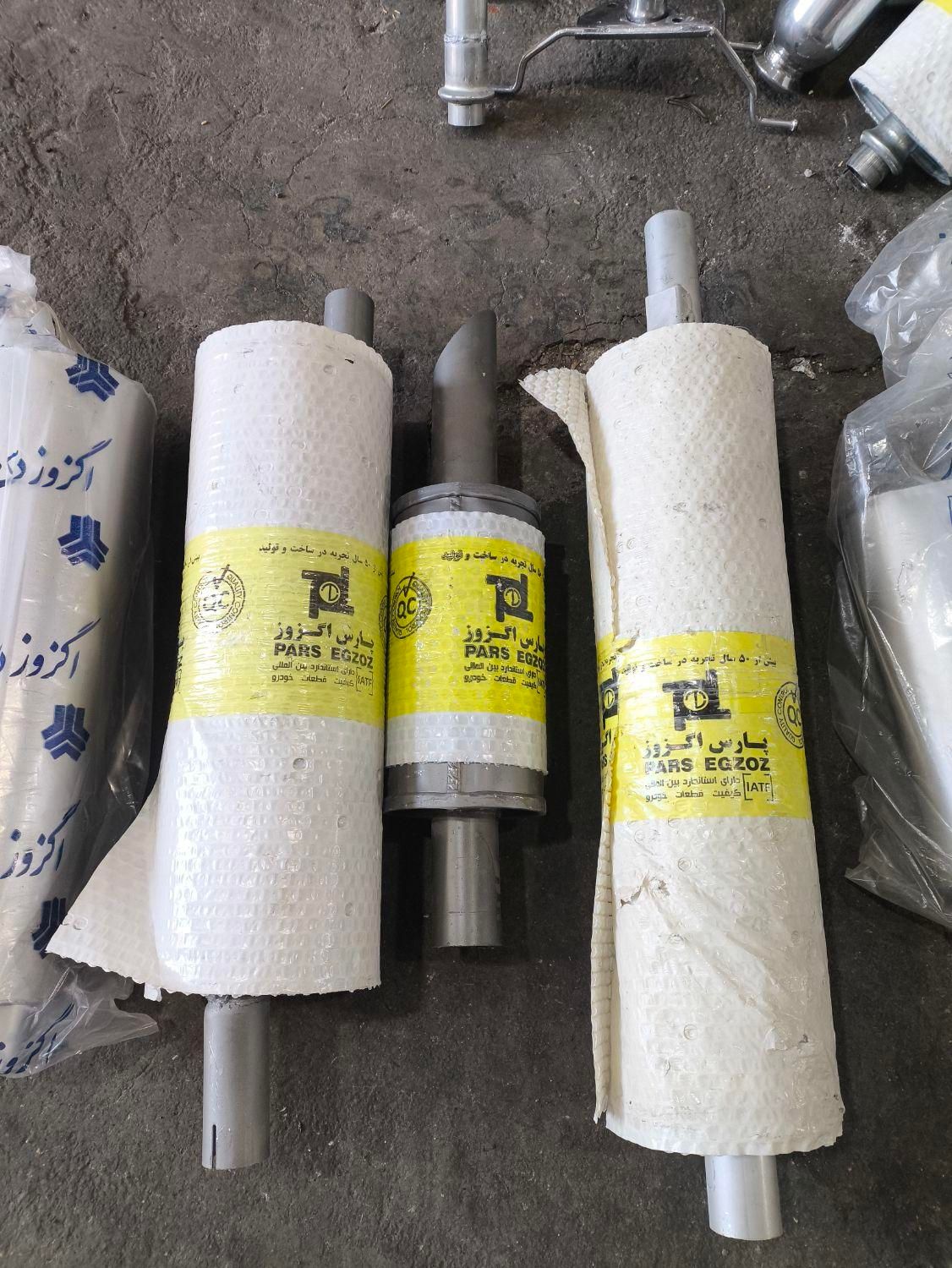 اگزوز بلوچی پژو پراید فابریکی اسپرت بنزی سنتر55|قطعات یدکی و لوازم جانبی|قم, شاد قلی|دیوار